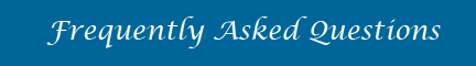 Frequently Asked Questions Banner